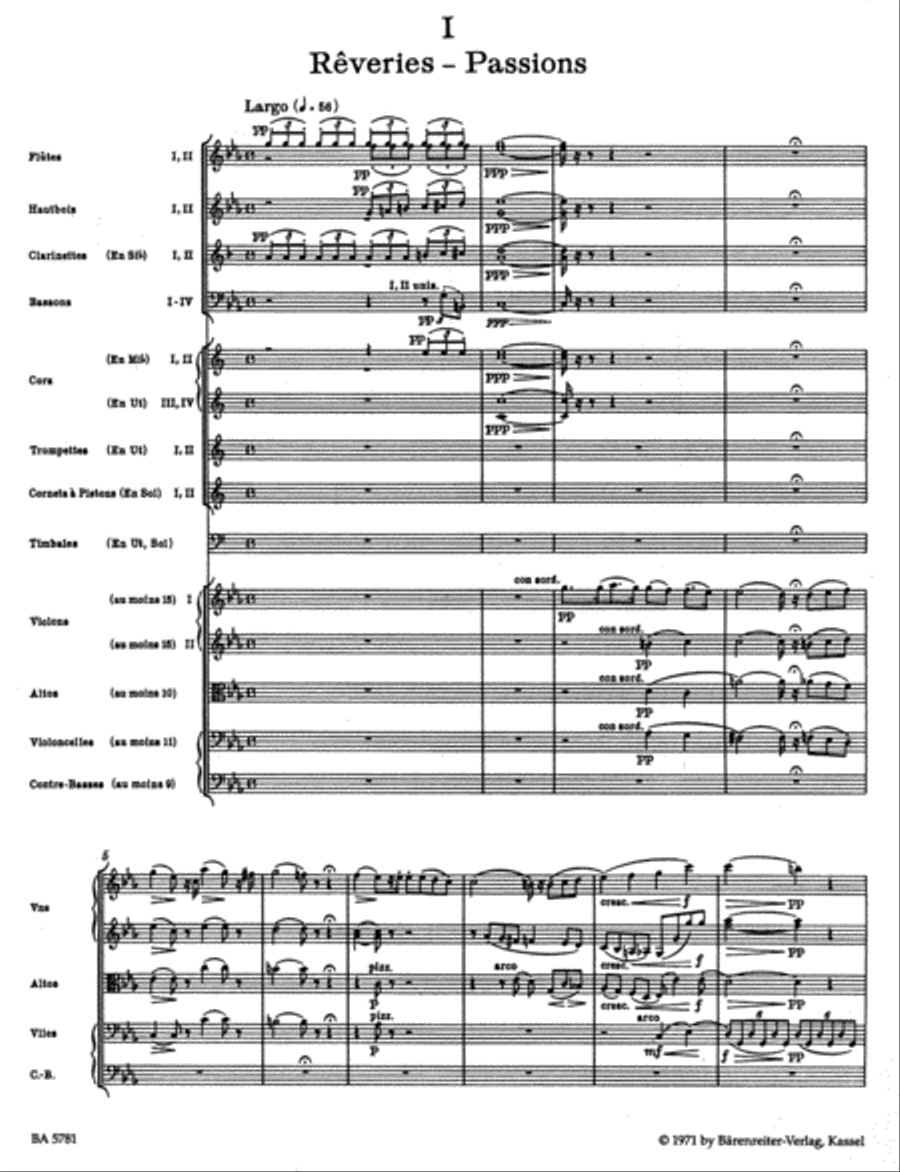 Symphonie fantastique Symphonie fantastique Orchestra scores gallery preview page 2