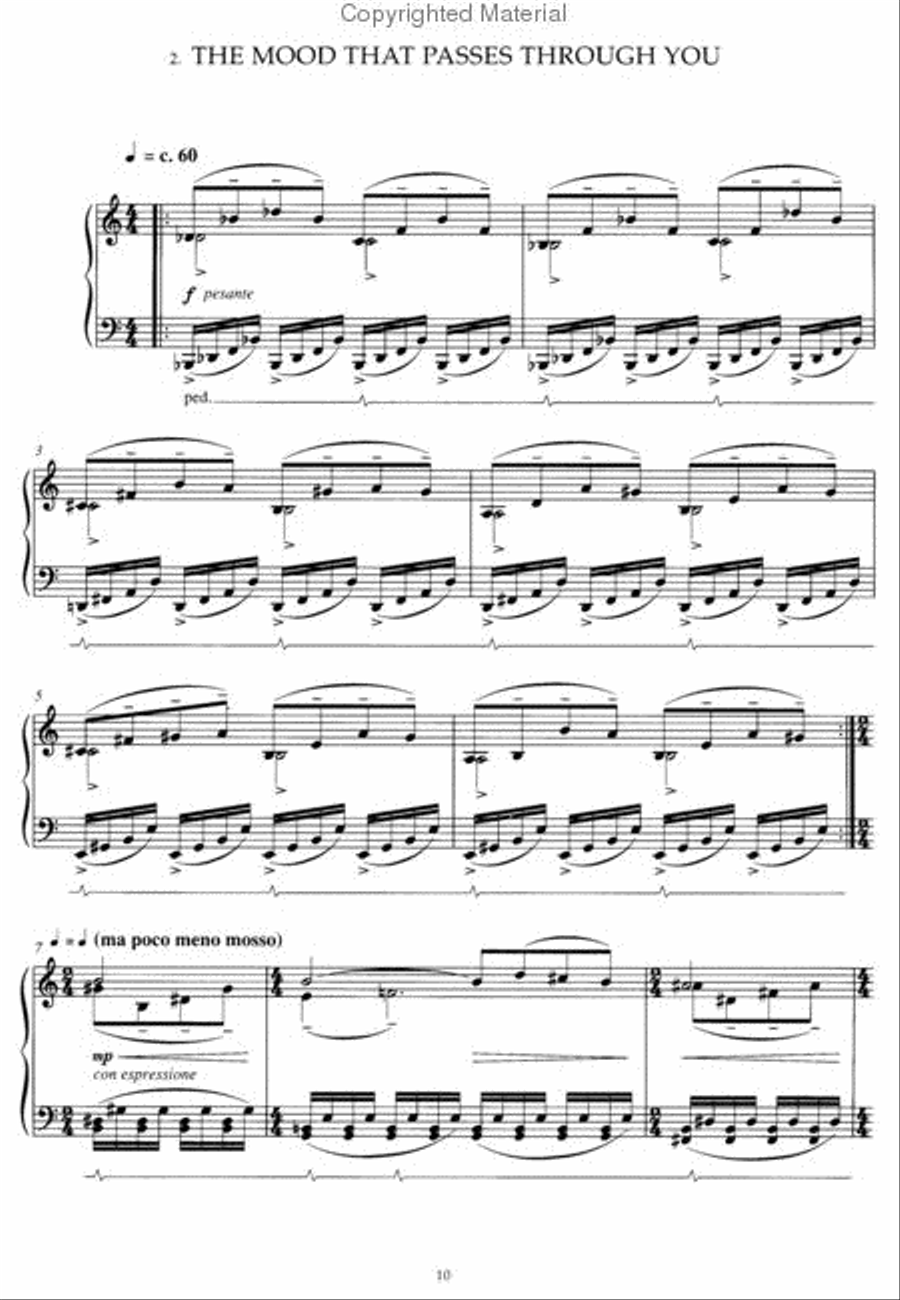 The Piano Piano Solo scores gallery preview page 3