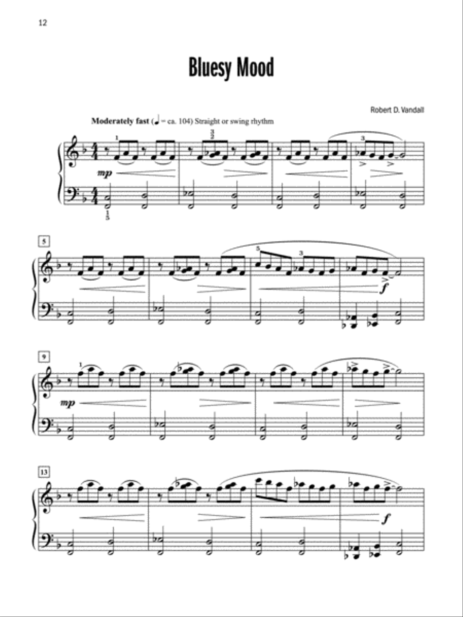Celebrated Jazzy Solos, Book 2 Easy Piano scores gallery preview page 3