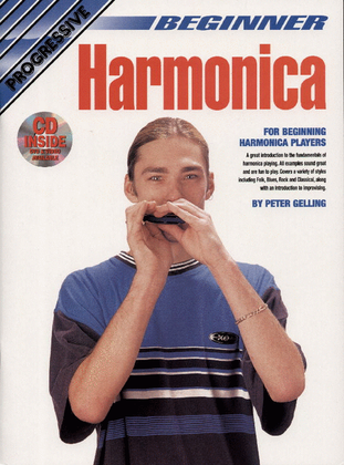 Progressive Beginner Harmonica (Book/CD/DVD)
