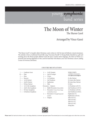The Moon of Winter (The Huron Carol): Score