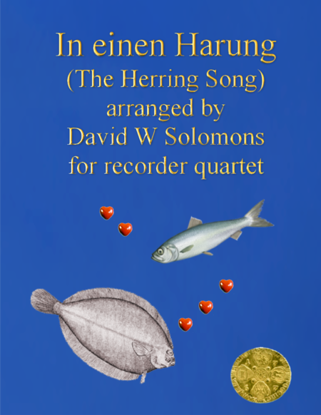 In einen Harung (The herring song) for recorder quartet image number null