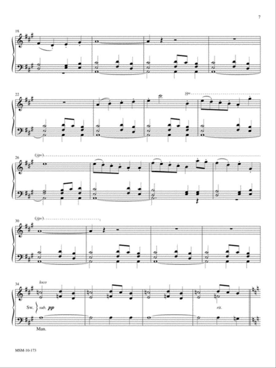 The Cherry Tree Carol The Cherry Tree Carol Organ scores gallery preview page 2
