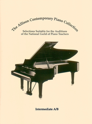 Book cover for The Allison Contemporary Piano Collection