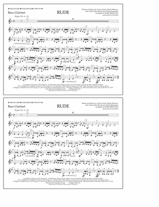 Rude - Bass Clarinet