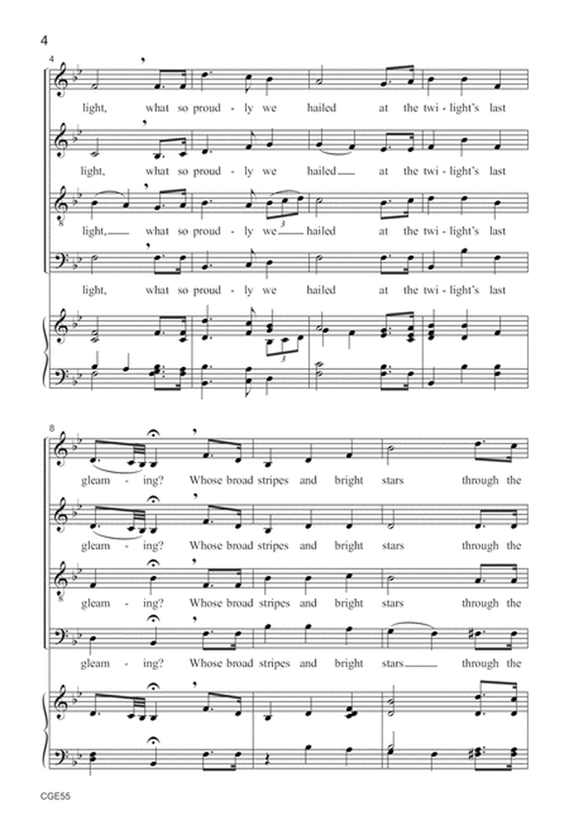The Star-Spangled Banner (SATB a cappella) image number null