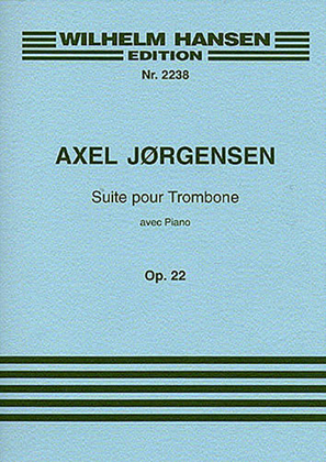 Book cover for Suite for Trombone and Piano Op. 22