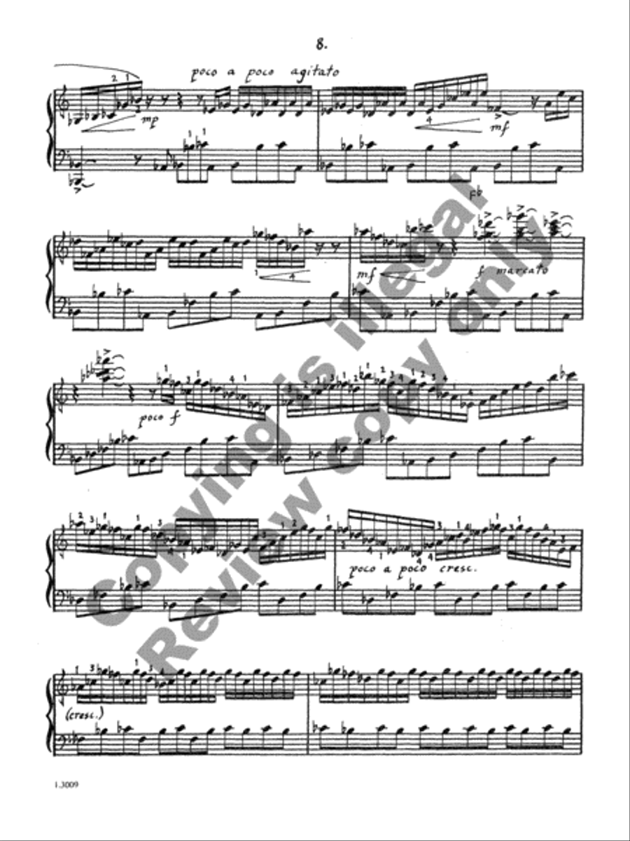 Sonata for Harp Harp scores gallery preview page 5