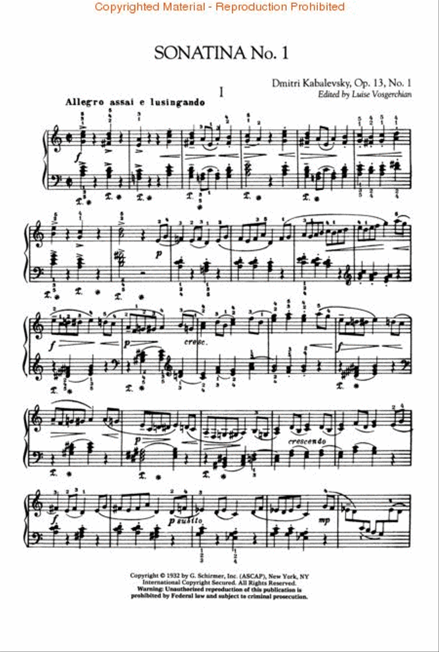 The Sonatinas Piano Solo scores gallery preview page 2