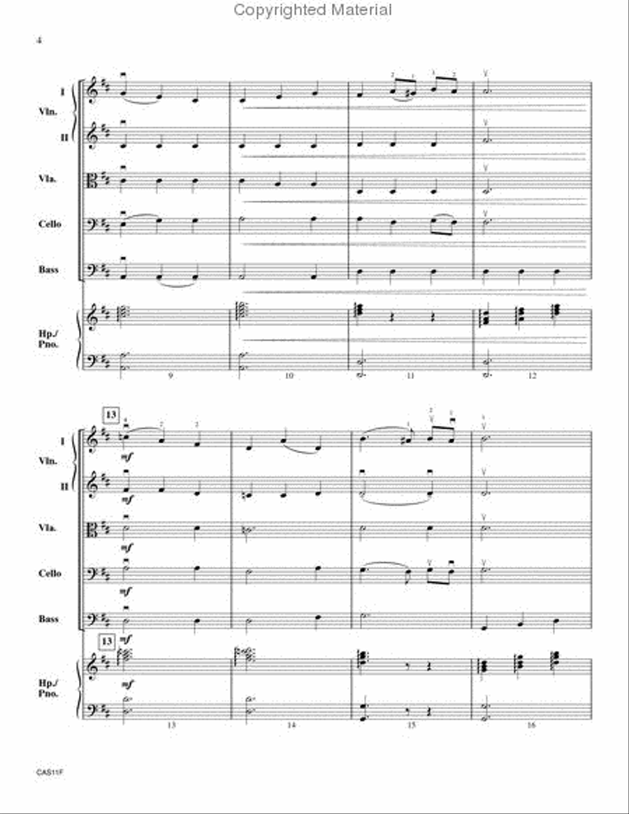 Las Posadas String Orchestra scores gallery preview page 3