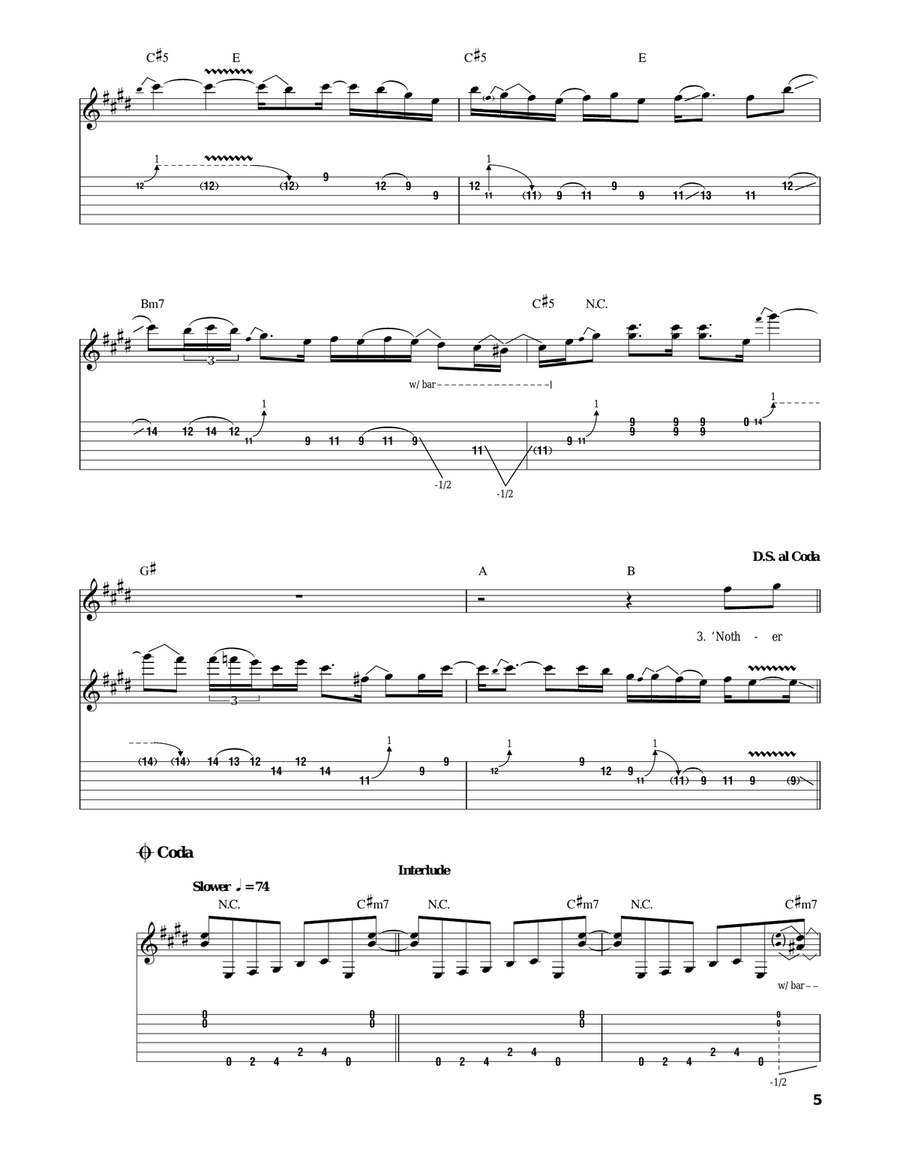 Day Of The Eagle Acoustic Guitar scores gallery preview page 5