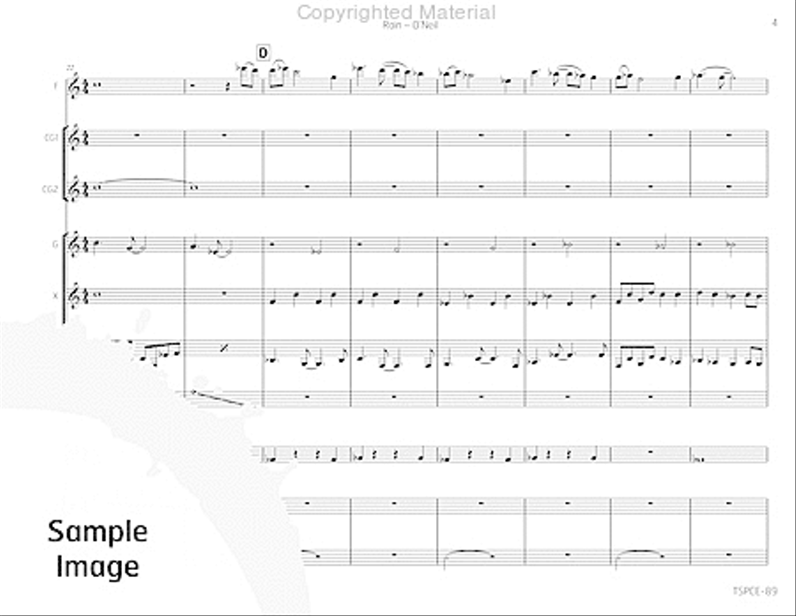 Rain Percussion Ensemble scores gallery preview page 8