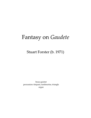 Book cover for Fantasy on Gaudete