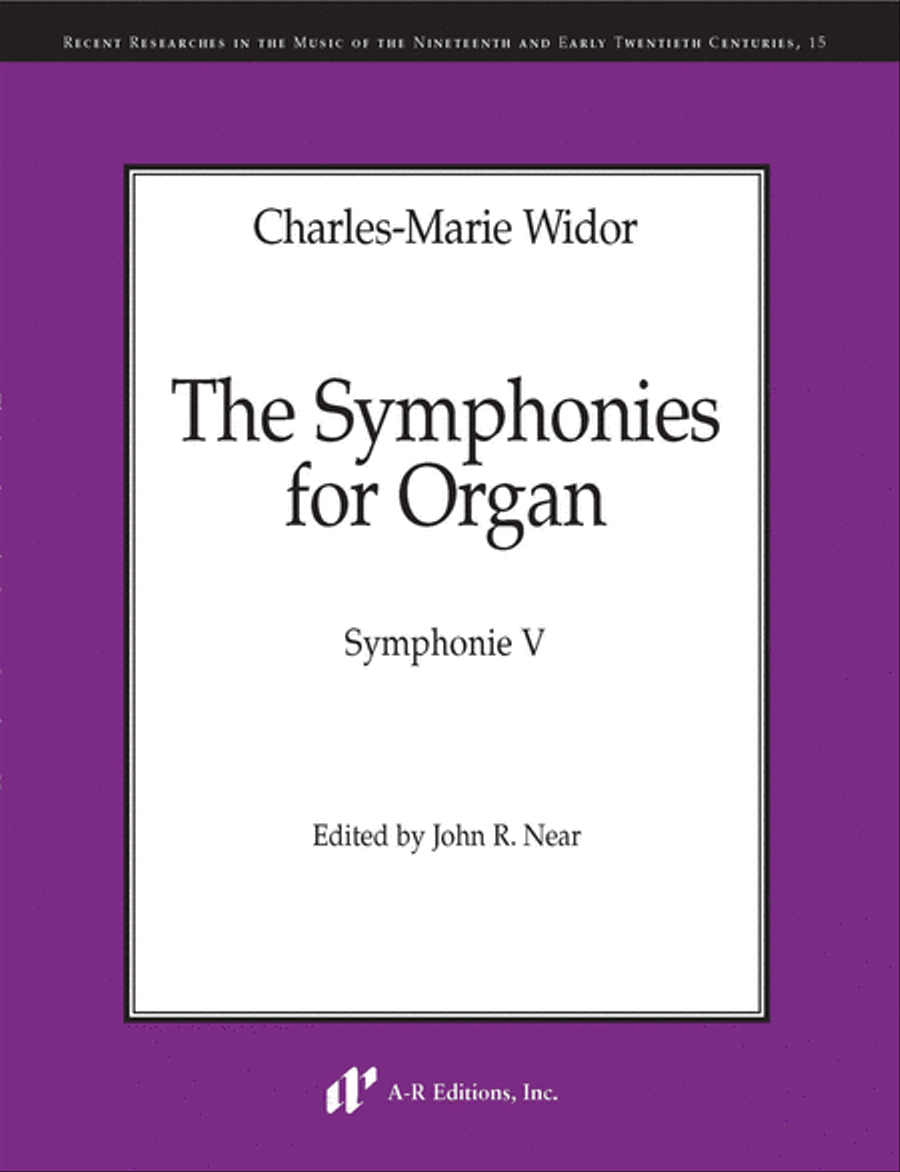 Symphonie V in F Minor Organ scores gallery preview page 1