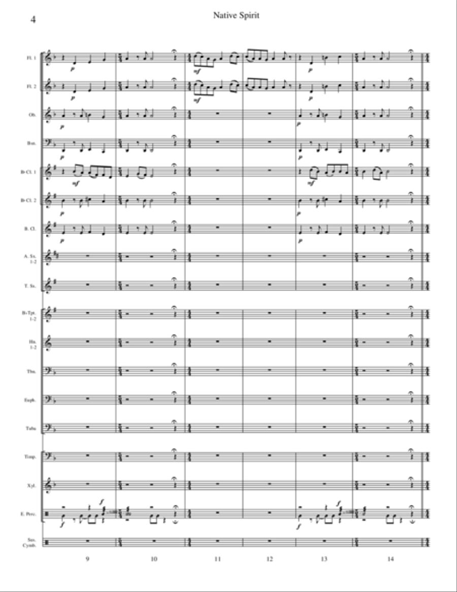 Native Spirit Set of Parts scores gallery preview page 3