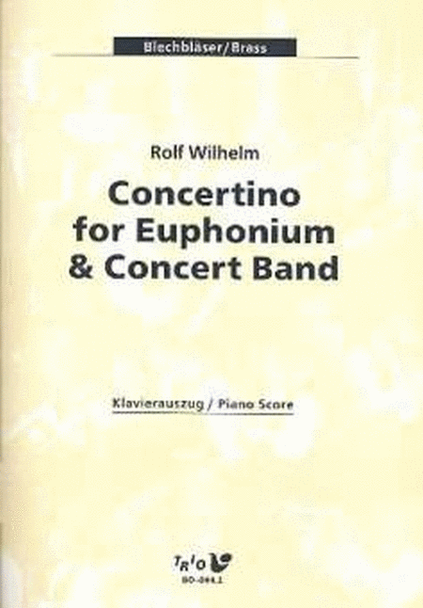 Concertino For Euphonium and Concert Band