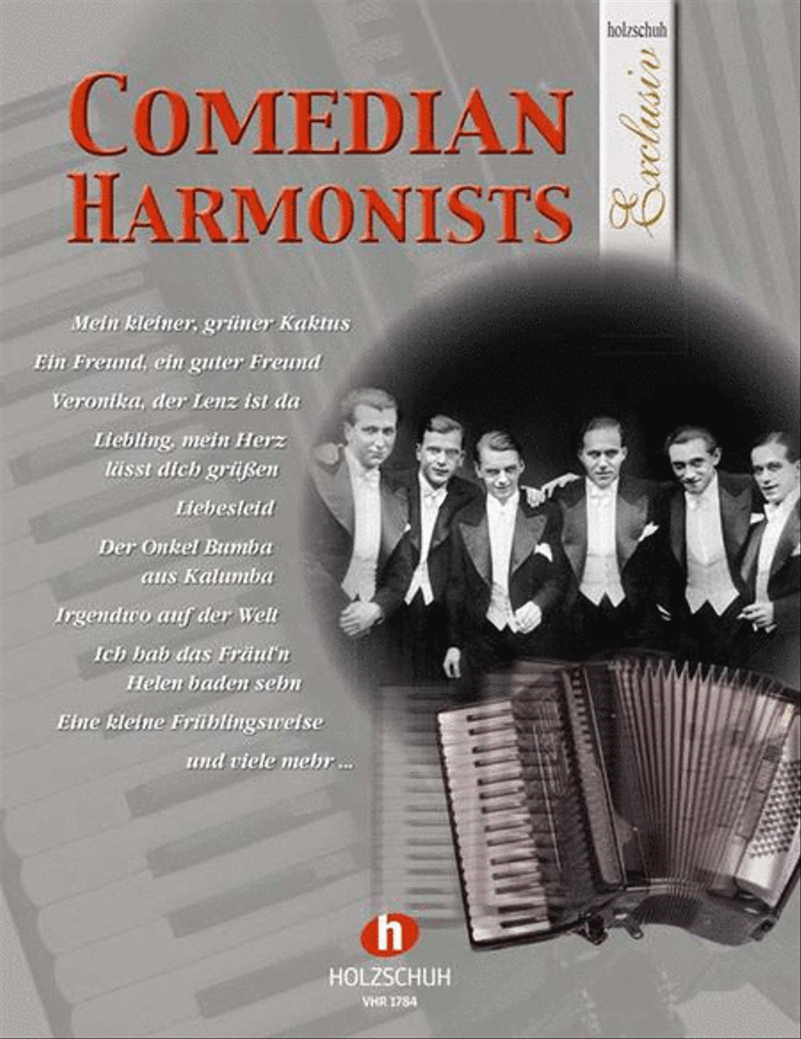 Comedian Harmonists Accordion scores gallery preview page 1