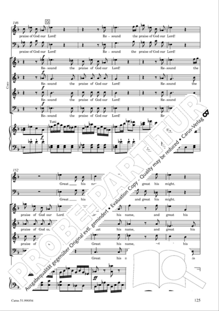 The Creation 4-Part scores gallery preview page 126