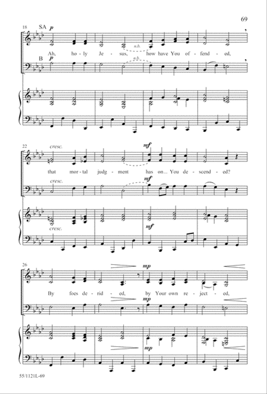 Touched by the Christ 3-Part scores gallery preview page 70