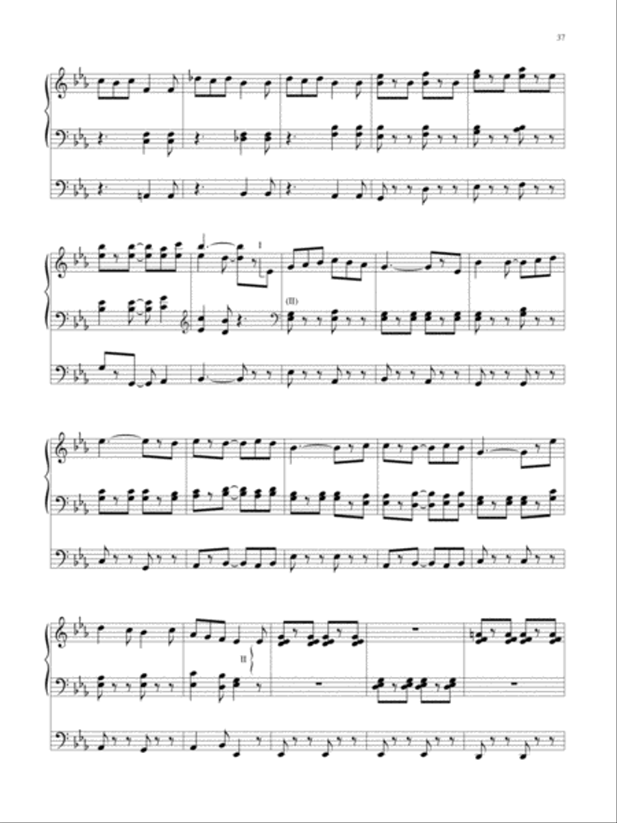 A Wittenberg Collection Organ scores gallery preview page 38