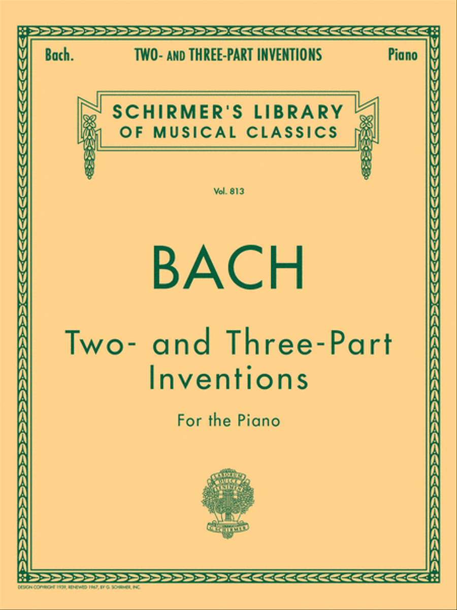 15 Two- and Three-Part Inventions Piano Method scores gallery preview page 1