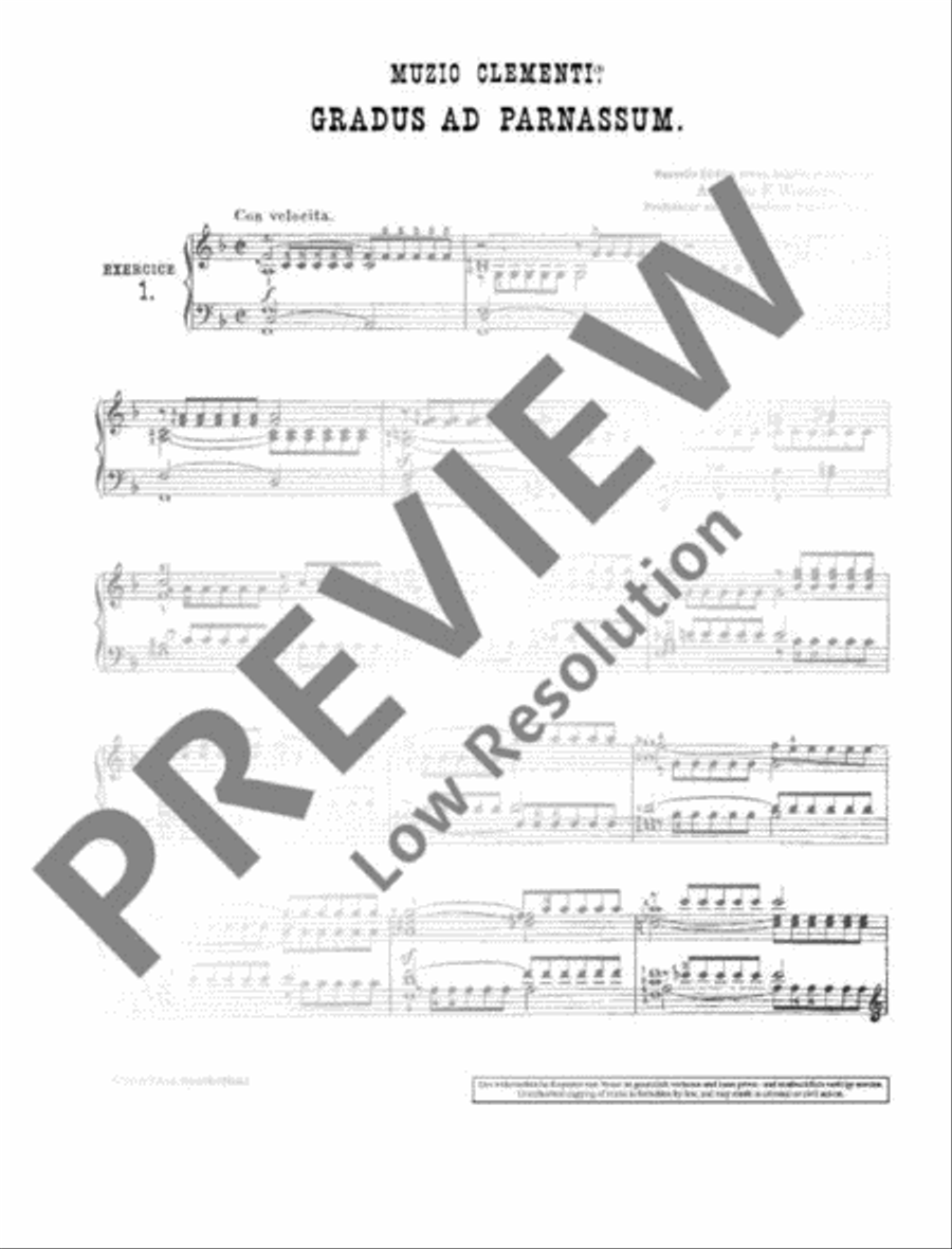Gradus ad Parnassum Gradus ad Parnassum Piano Solo scores gallery preview page 5