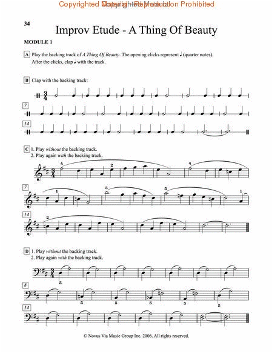 American Popular Piano - Etudes Piano Method scores gallery preview page 2