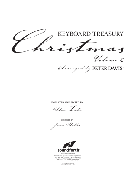 Keyboard Treasury Christmas, Vol. 2