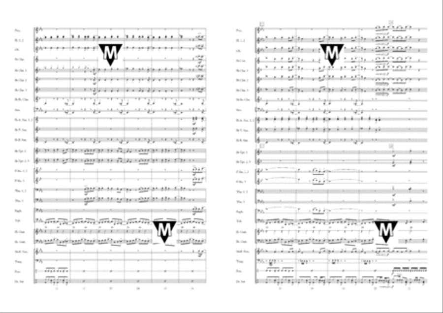 The Tears of a Clown Concert Band scores gallery preview page 3