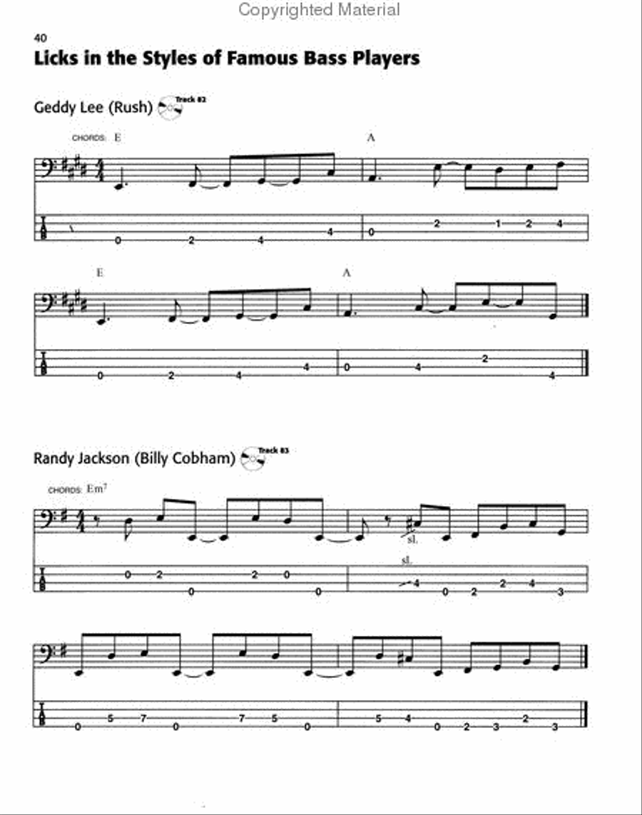 Alfred's Basic Bass Method, Book 2 Bass Guitar scores gallery preview page 4