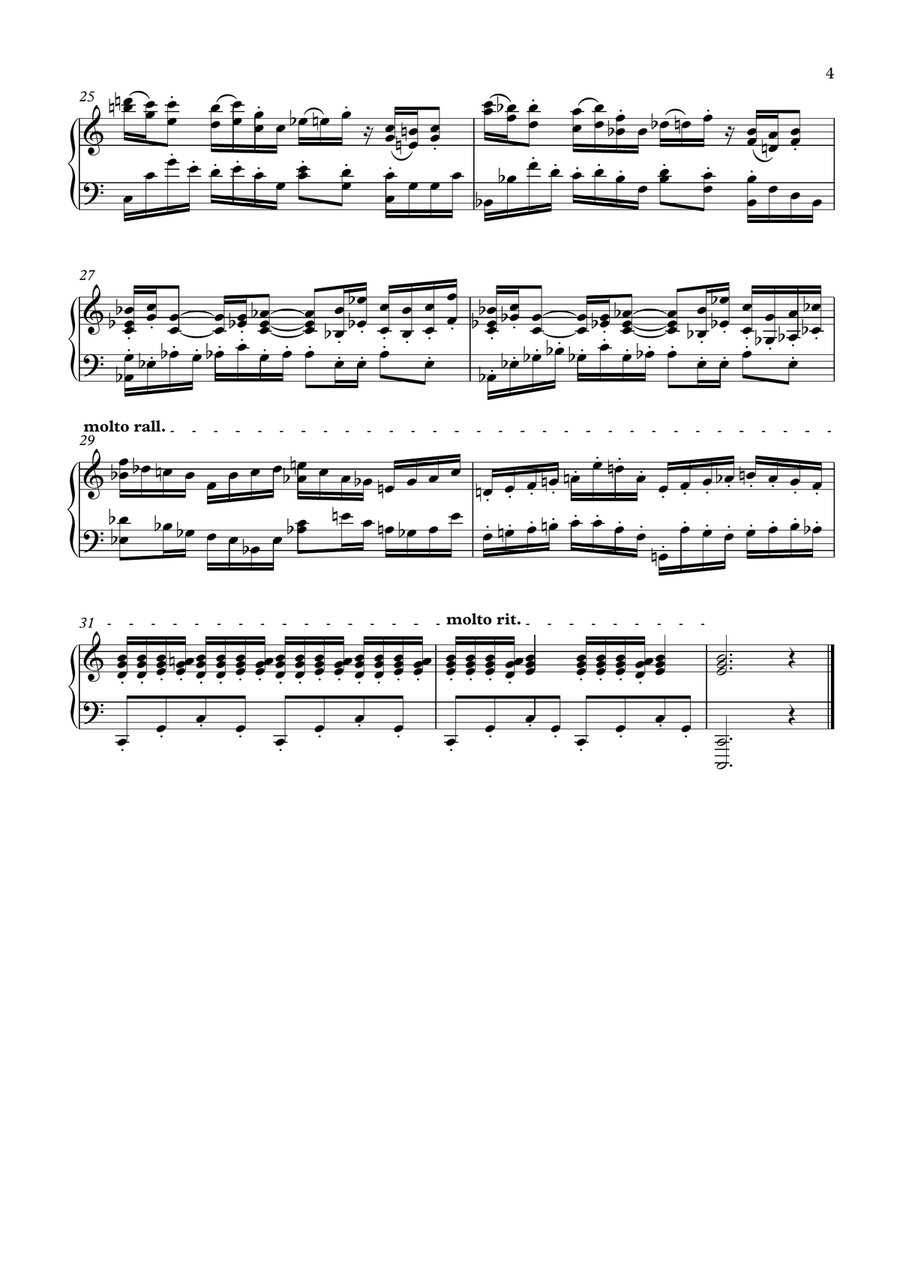 Four Original Piano Solos Piano Solo scores gallery preview page 5