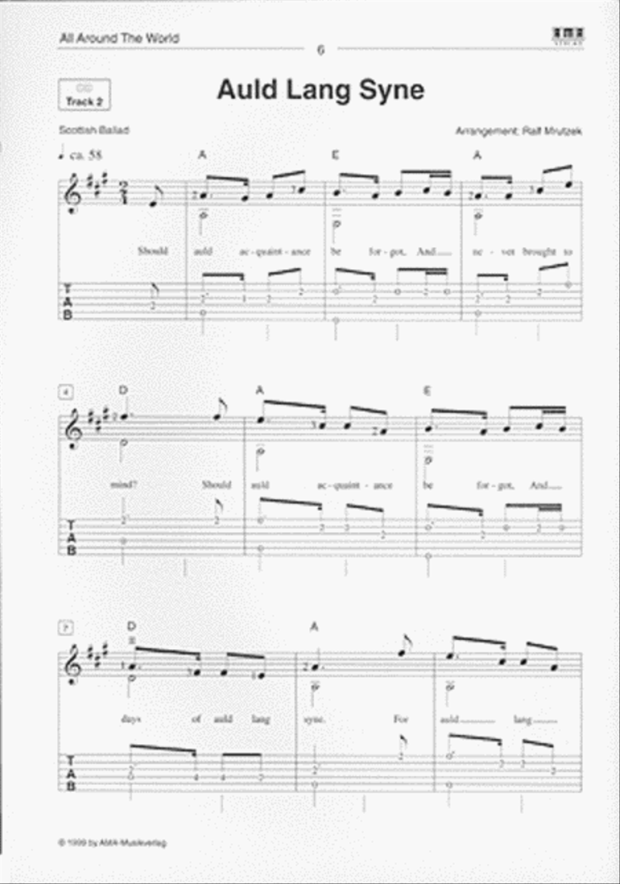 Traditionals Forever Acoustic Guitar scores gallery preview page 3