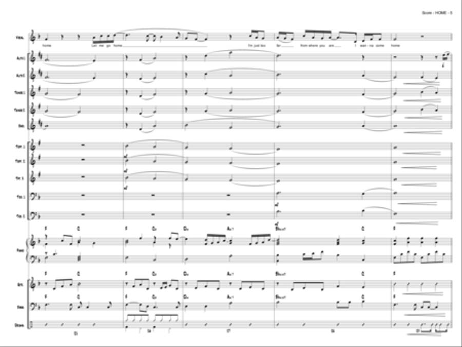 Home Jazz Ensemble scores gallery preview page 6