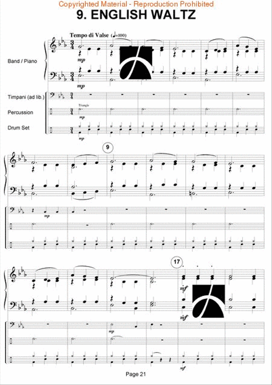First Class - In Concert Concert Band scores gallery preview page 22