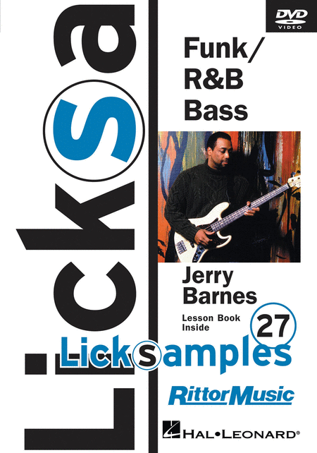 Funk/RandB Bass Licksamples - DVD