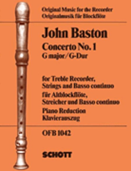 Concerto No. 1 in G major