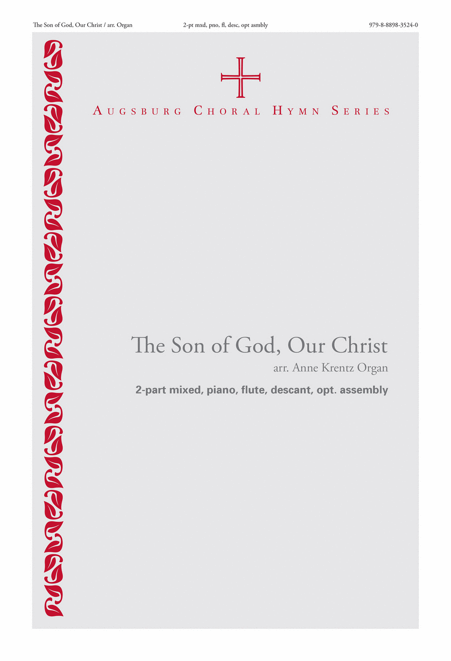 Book cover for The Son of God, Our Christ