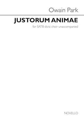 Book cover for Justorum Animae
