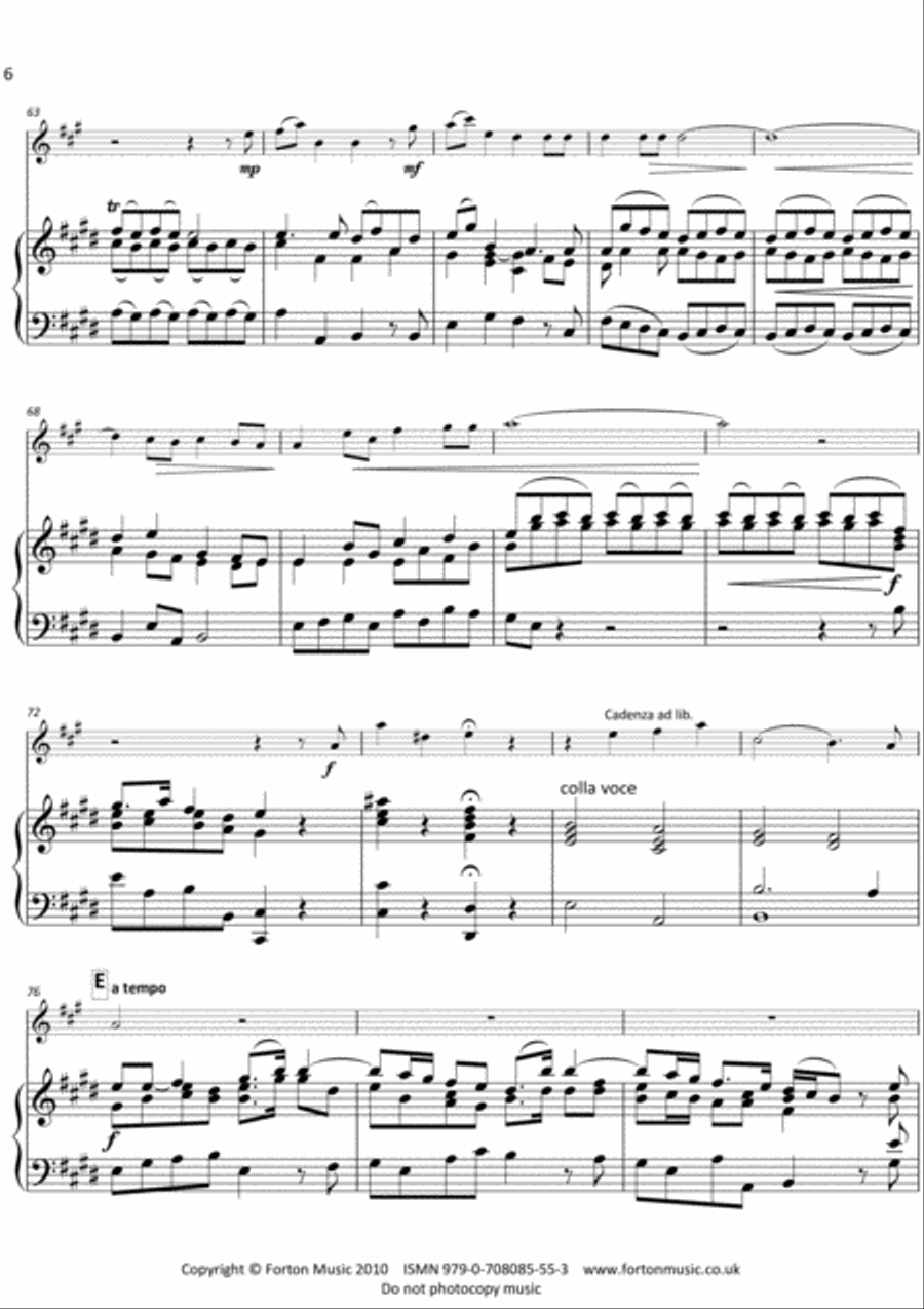Solos for Alto Flute Book 1 Flute Solo scores gallery preview page 6