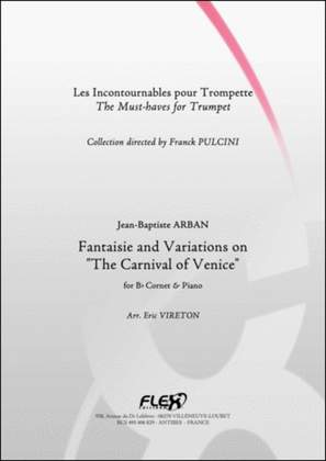 Book cover for Fantaisie And Variations On "The Carnival Of Venice"
