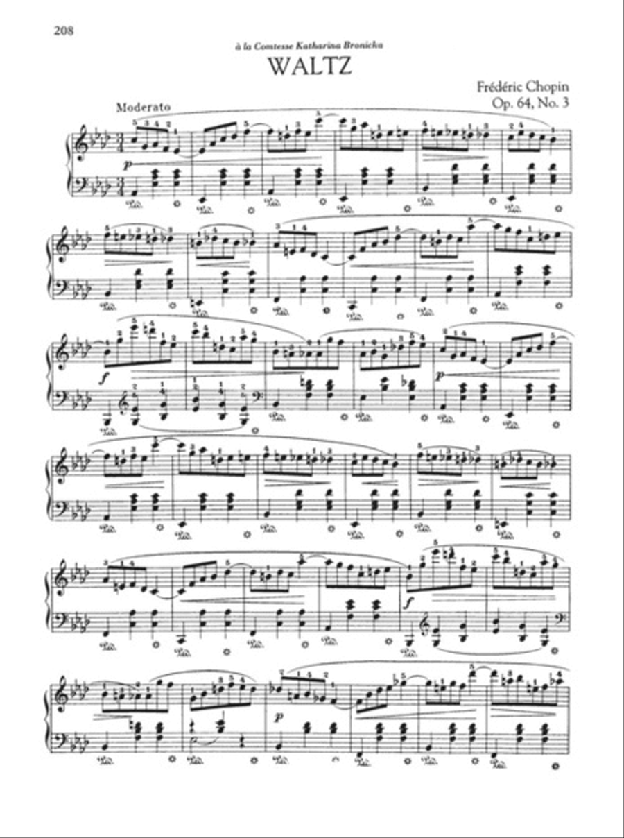 Complete Preludes, Nocturnes & Waltzes Piano Solo scores gallery preview page 6