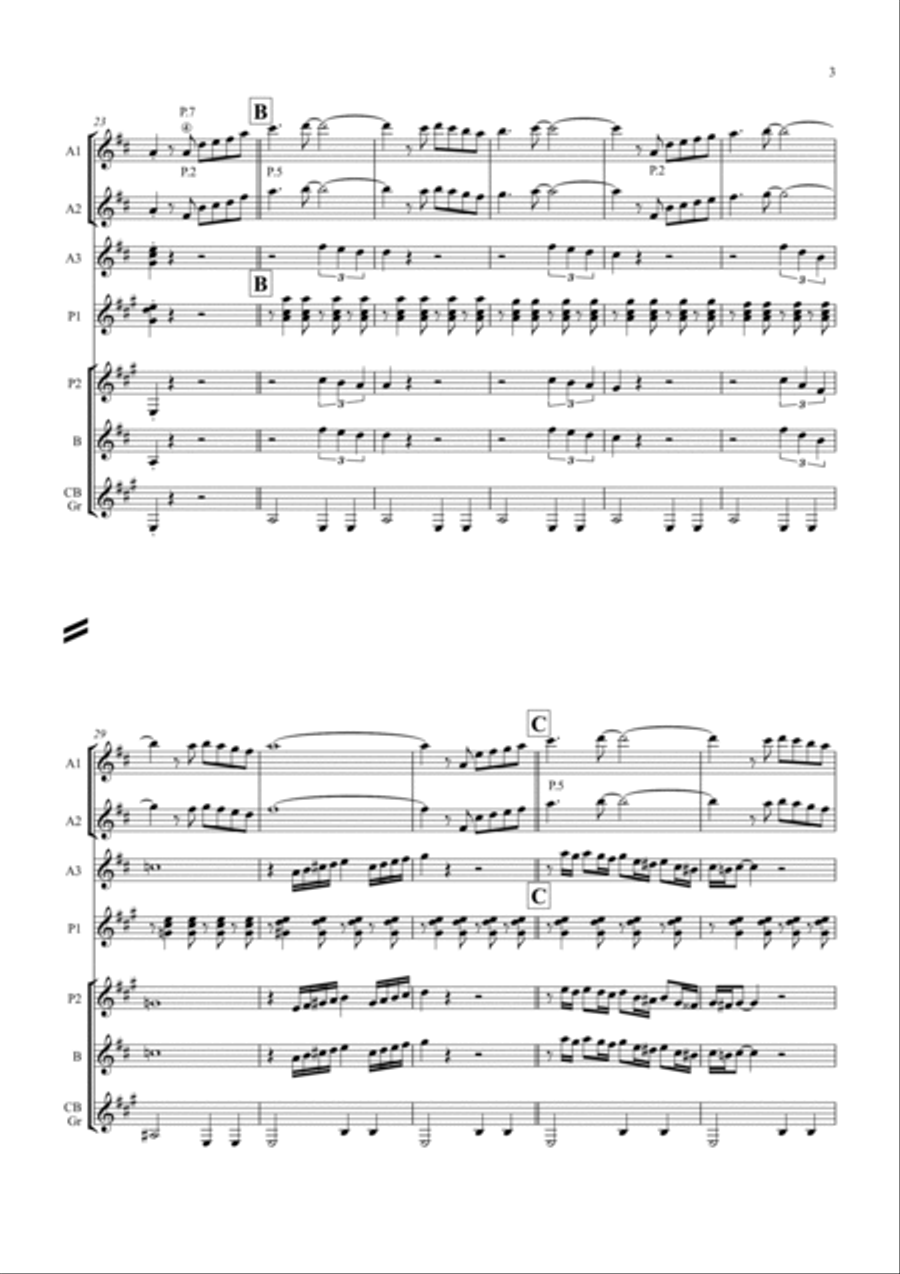 Aquellos Ojos Verdes (Green Eyes) Classical Guitar scores gallery preview page 3