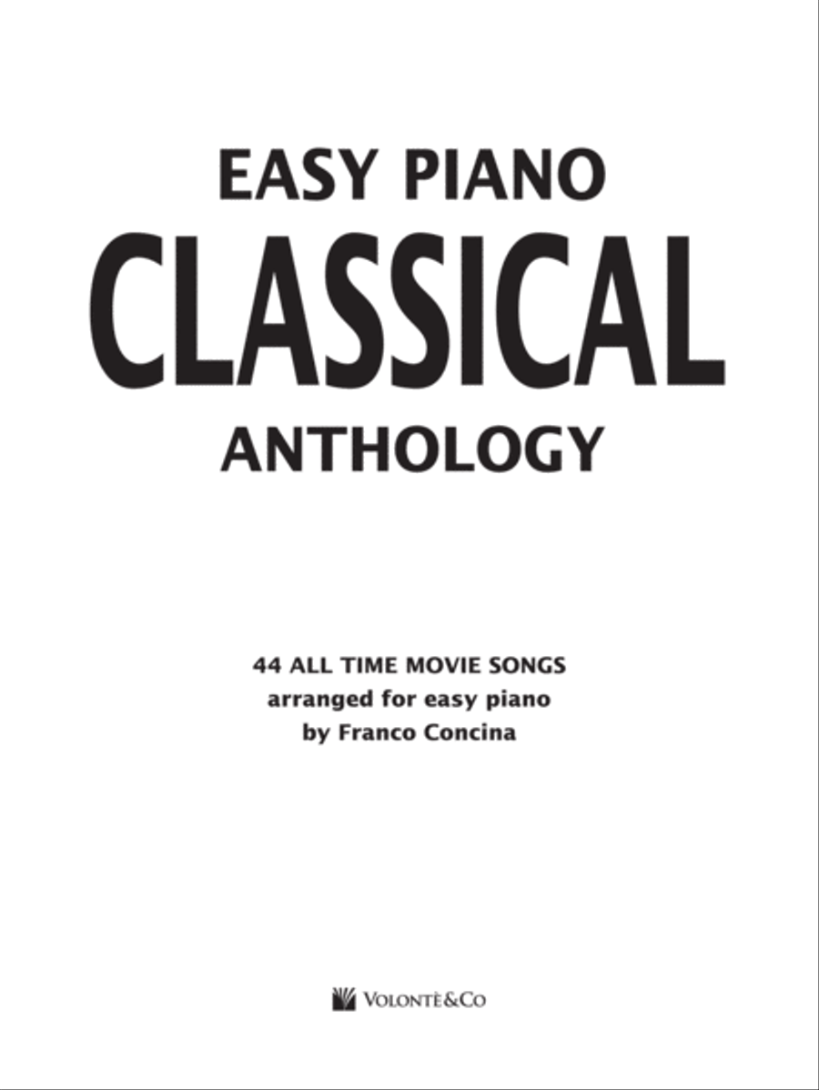 Easy Piano Classical Anthology (International Edition) Easy Piano scores gallery preview page 2