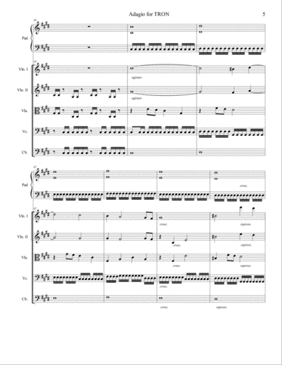 The Game Of Love String Orchestra scores gallery preview page 6