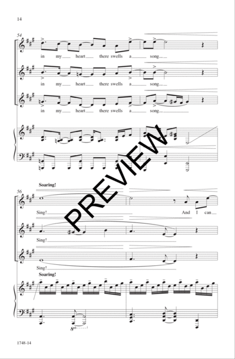 The Gift To Sing The Gift To Sing SSA scores gallery preview page 15