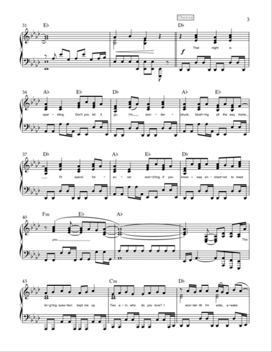 Enchanted Piano Solo scores gallery preview page 3