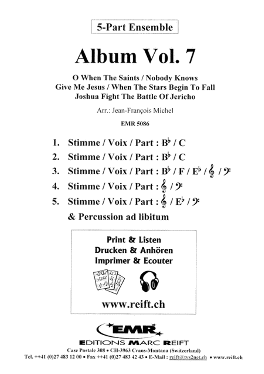 Quintett Album Vol. 07 Concert Band scores gallery preview page 2