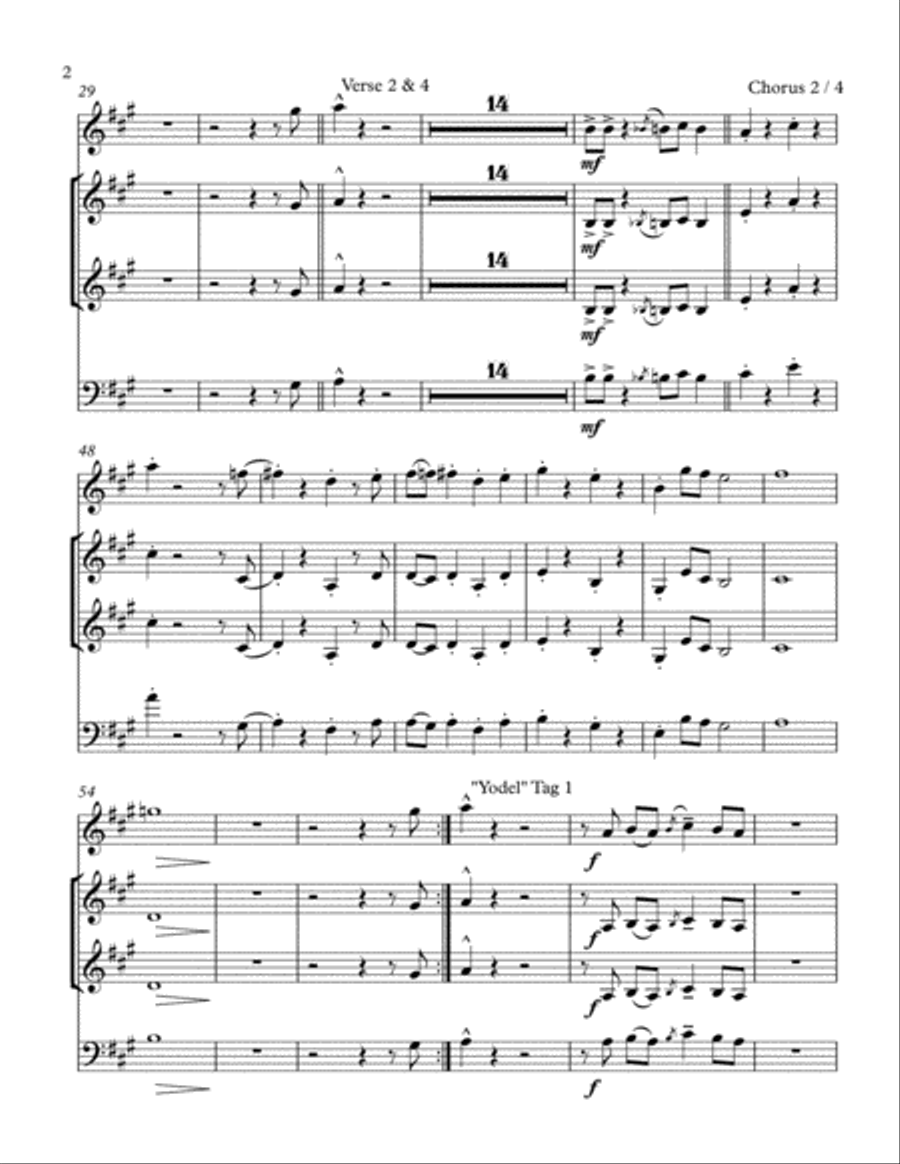 Up On Cripple Creek Small Ensemble scores gallery preview page 2