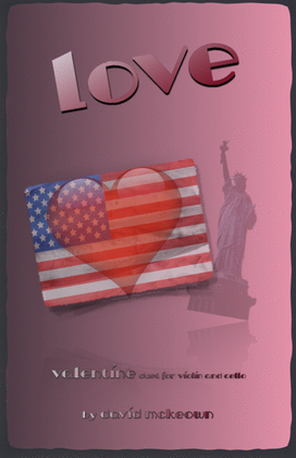 Book cover for Love, Violin and Cello Duet