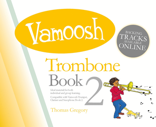 Book cover for Vamoosh Trombone Book 2